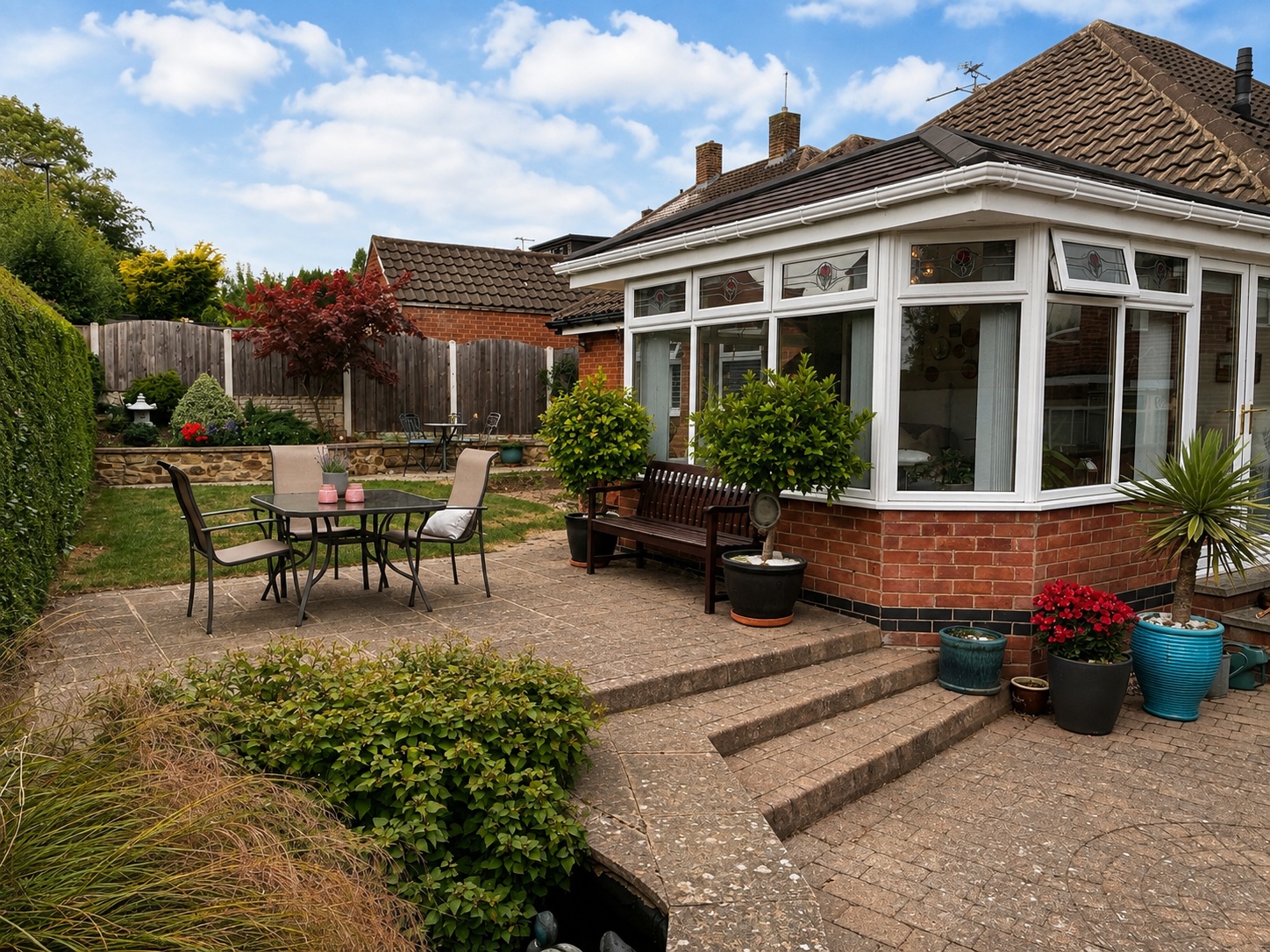 rear garden