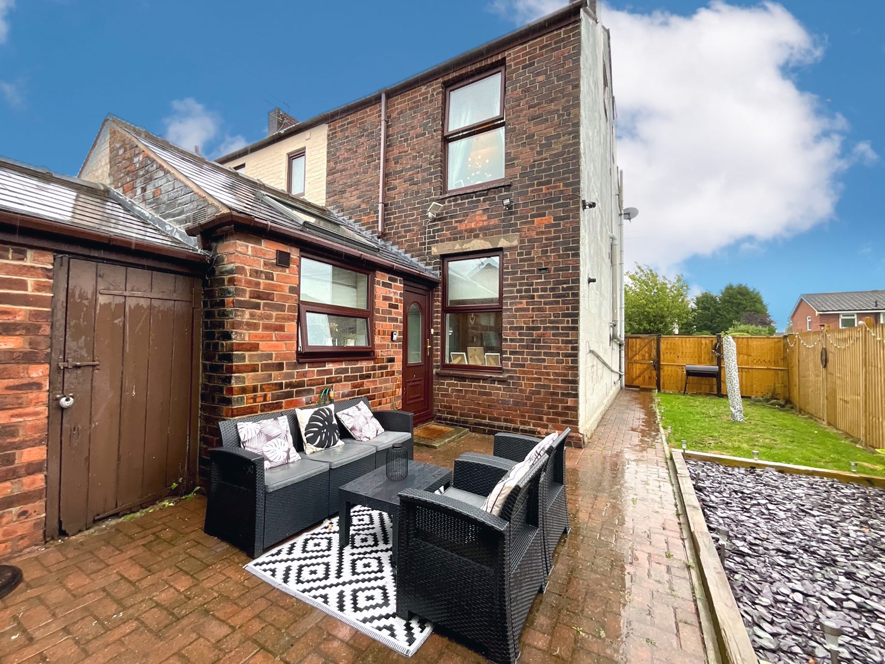 rear garden