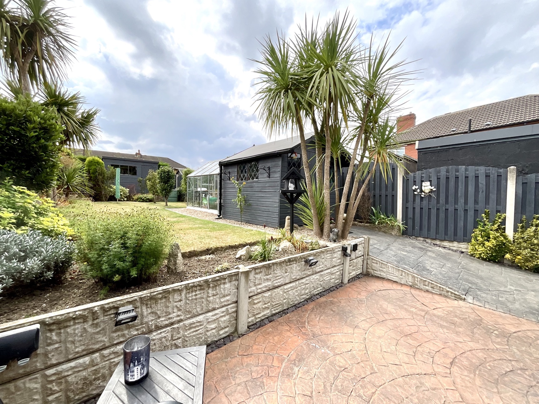 rear garden