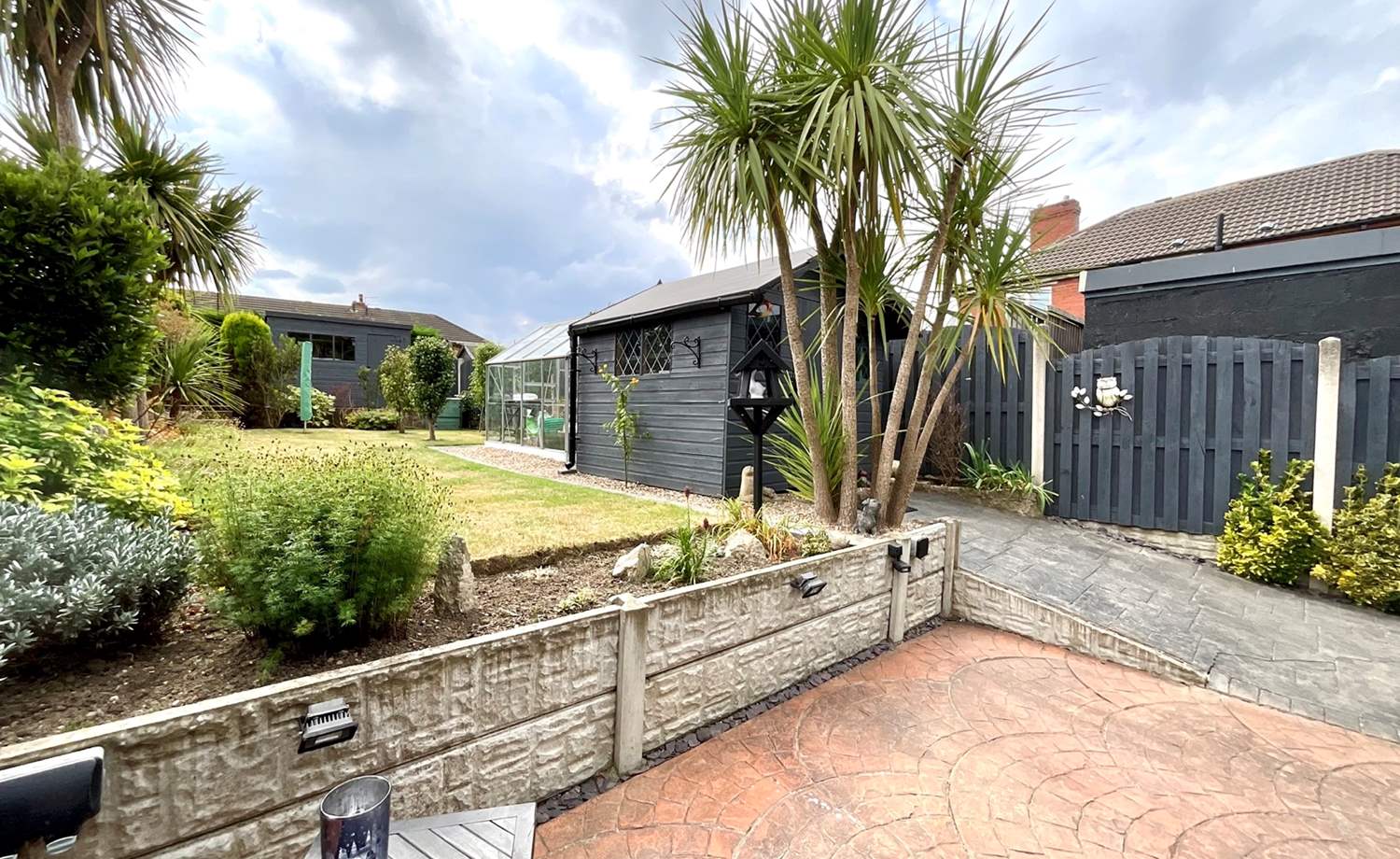 rear garden