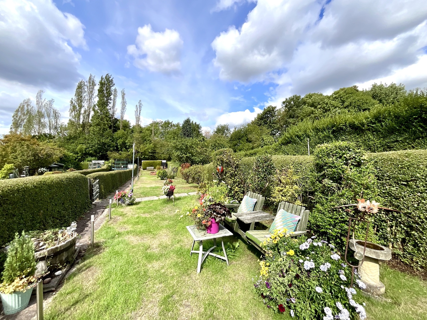 rear garden