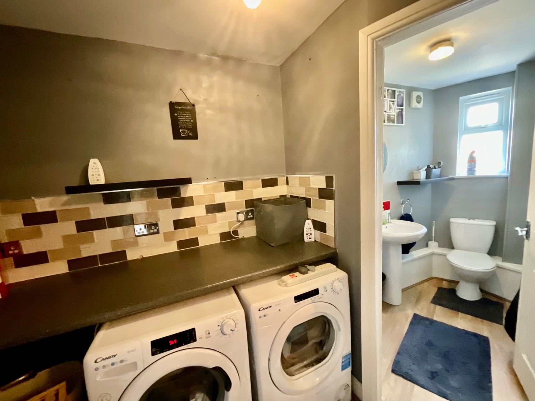 Utility Area/ Downstairs WC 