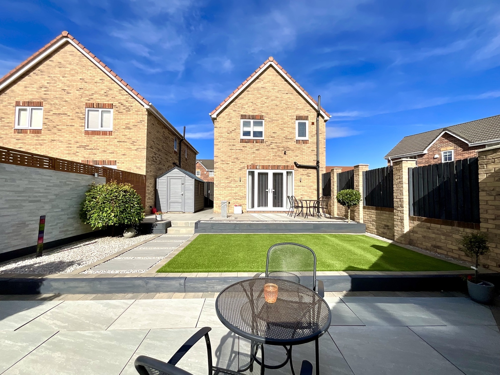 rear garden