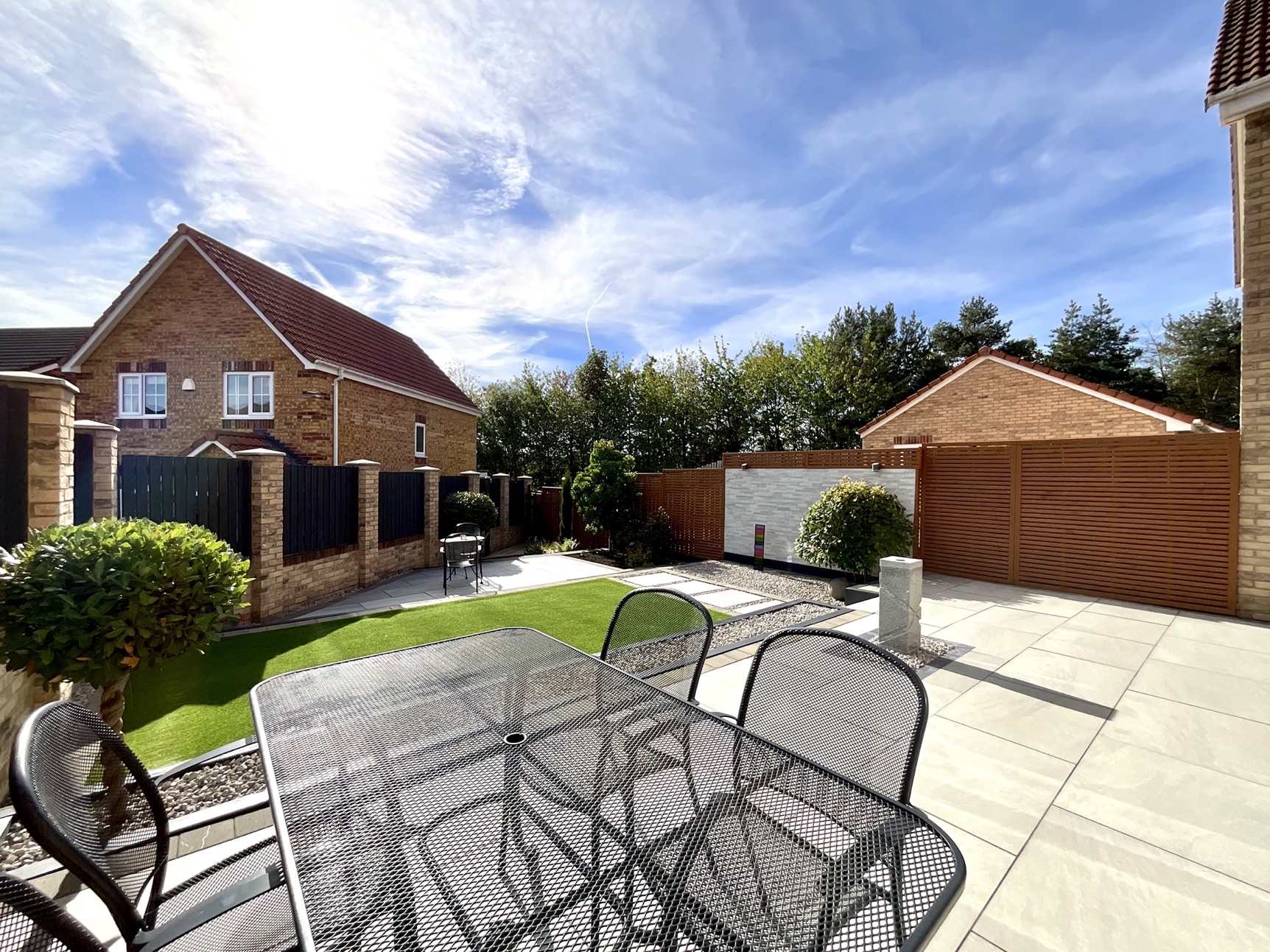 rear garden