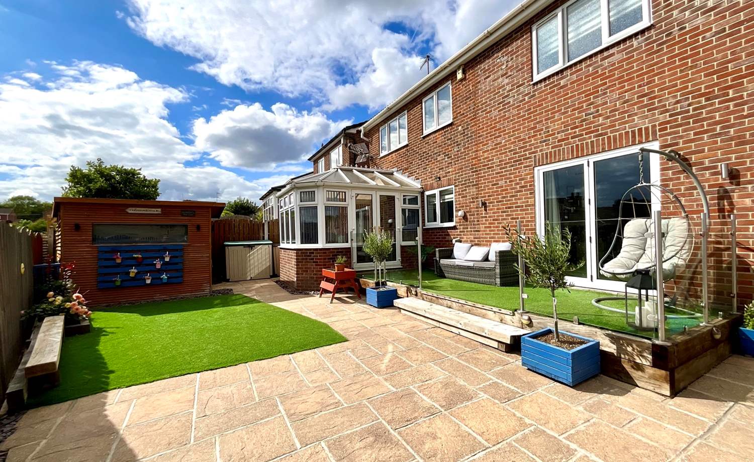 rear garden