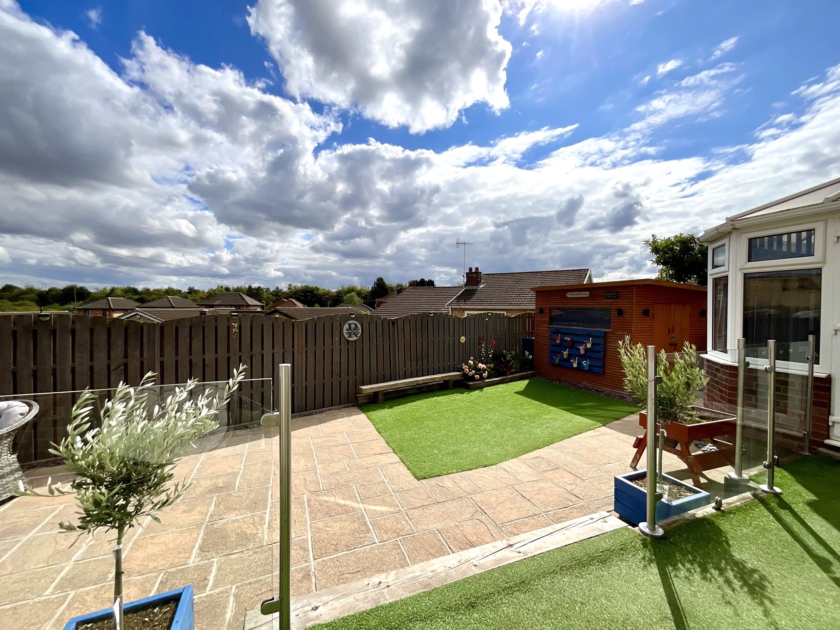 rear garden