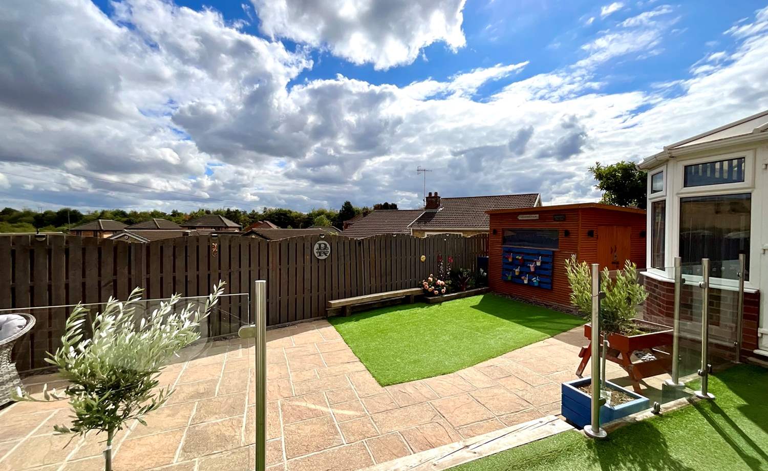 rear garden