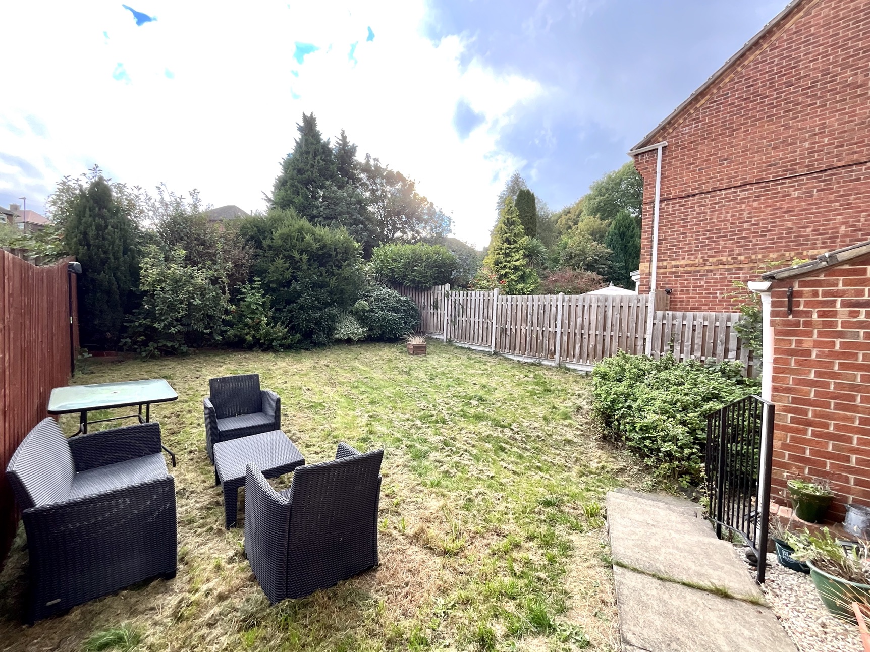rear garden