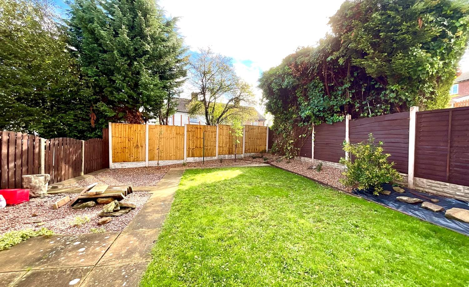 rear garden