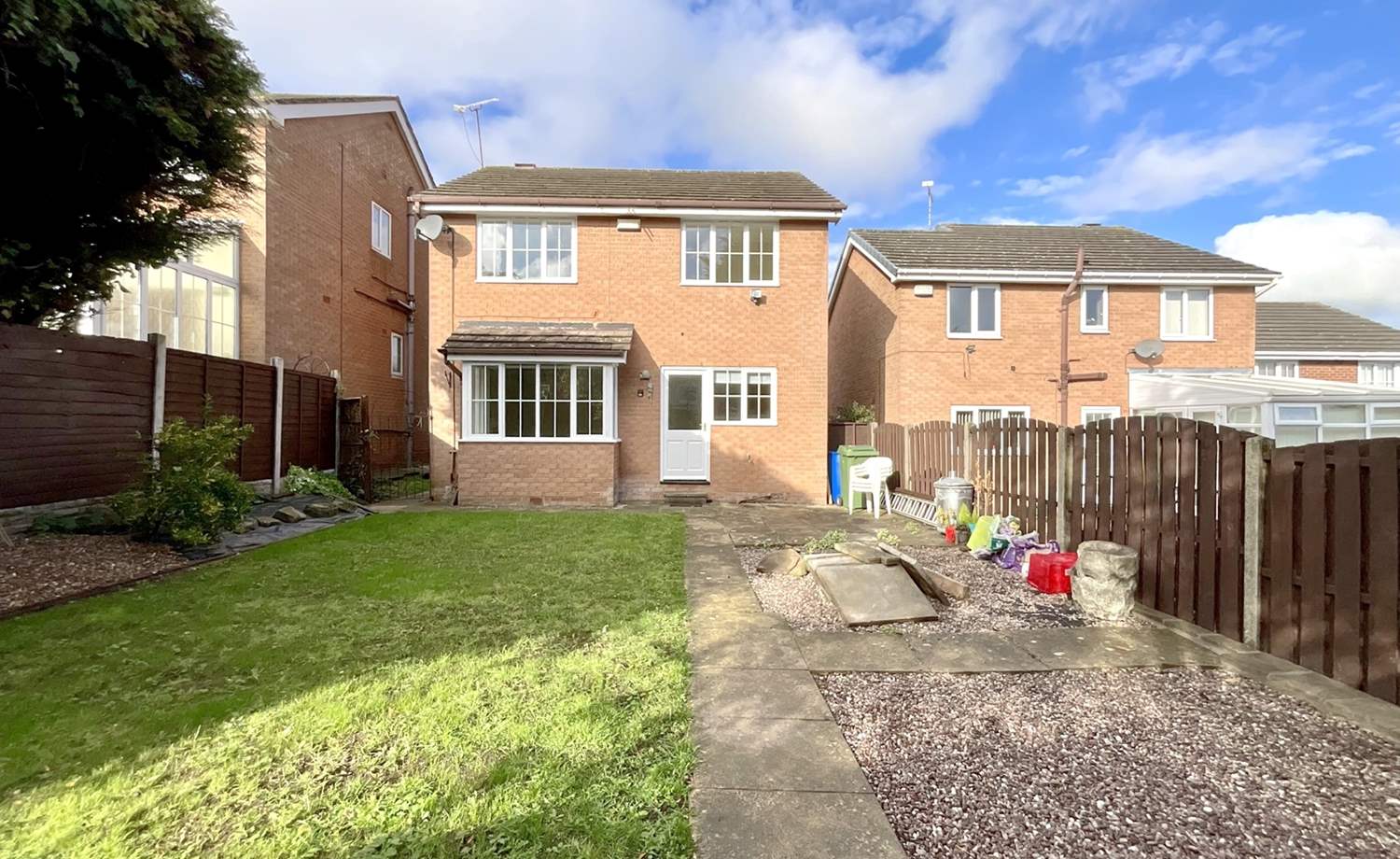 rear garden